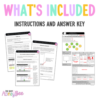 Multi Age K-2 Year A Differentiated NSW Maths Assessment Unit 1