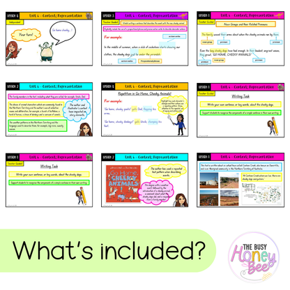 Multi Age Year B Unit 6 Context; Representation English Teaching Slides