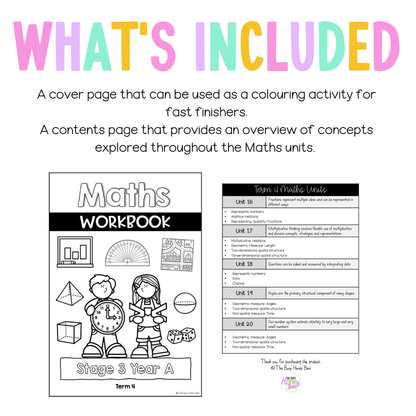 Stage 3 Year A NSW Maths Workbook Term 4