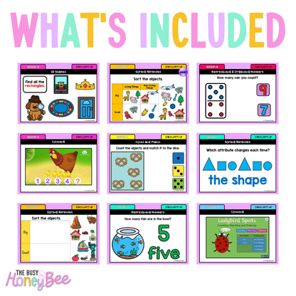 Early Stage 1 Math Daily Warm Up Term 1 Mega Bundle