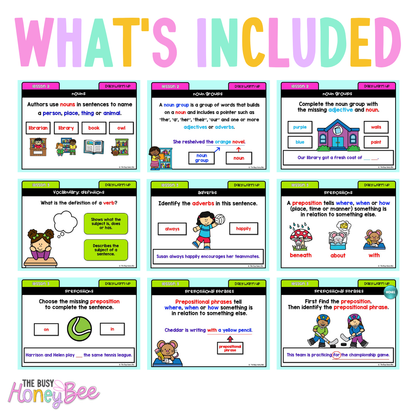 Stage 1 Year B Ultimate English Australian | NSW English Daily Review | Warm-Up Mega Bundle