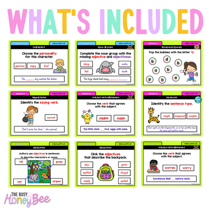 Multi Age K-2 Yr B Australian | NSW English Daily Review Term 2 Mega Bundle