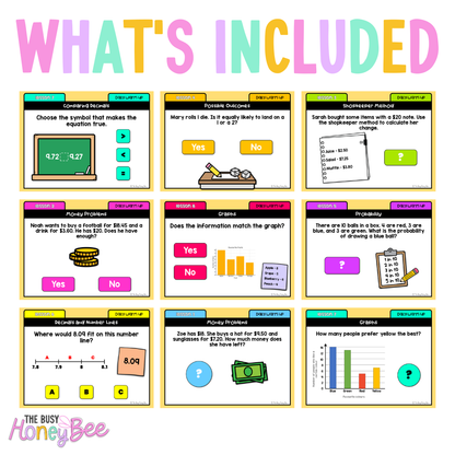 Stage 2 Year B Australian | NSW Math Daily Review | Warm-Up Term 4 Mega Bundle