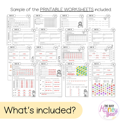Stage 2 Year B NSW Maths Worksheets Unit 31