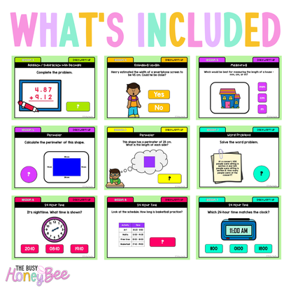 Stage 3 Year A Ultimate Australian | NSW Maths Daily Review | Warm-Up Mega Bundle