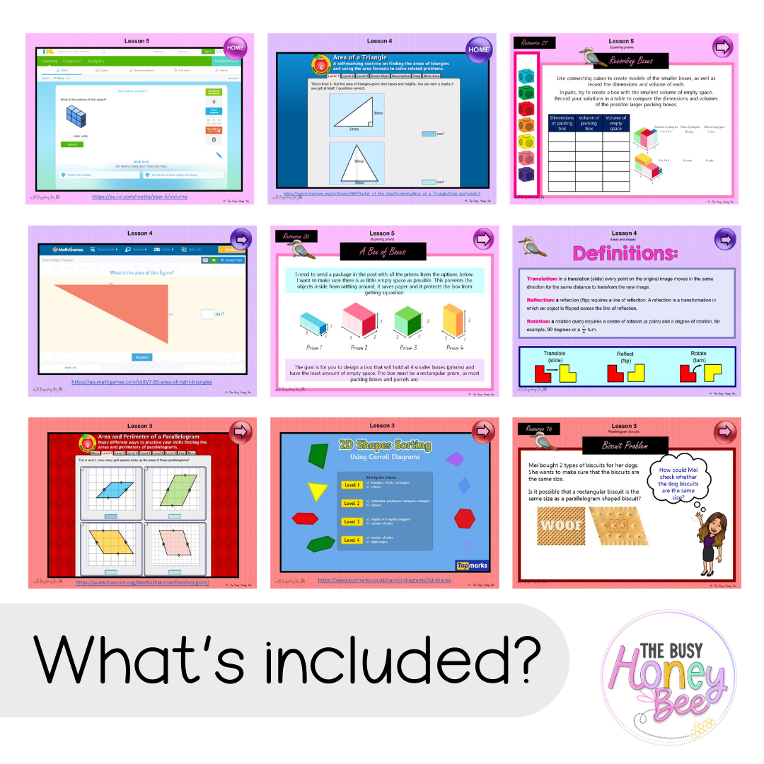 Multi Age 3-6 Year B Unit 17 Maths Teaching Slides