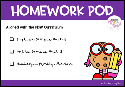 Early Stage 1 Homework/Learning Pod 8