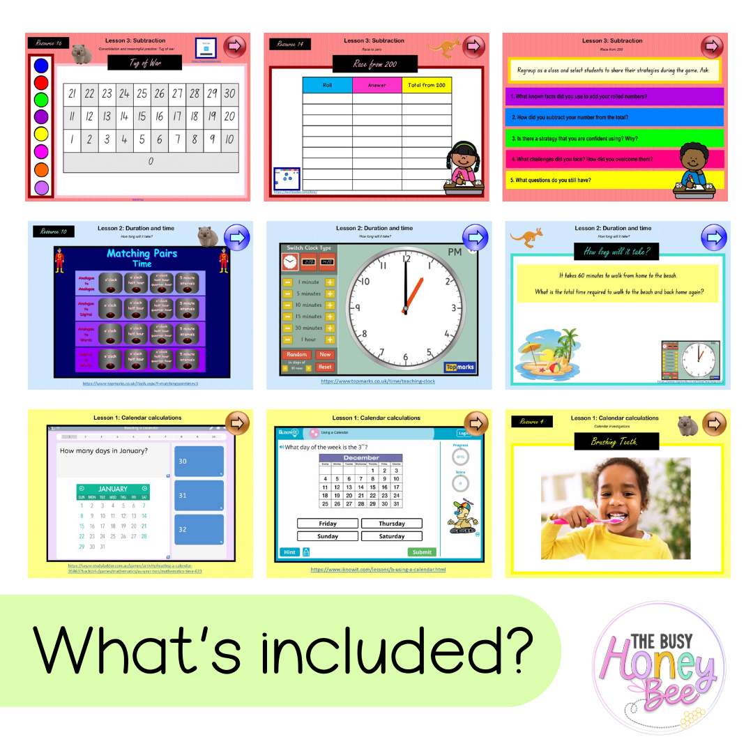 Multi Age Year B Unit 20 Maths Teaching Slides