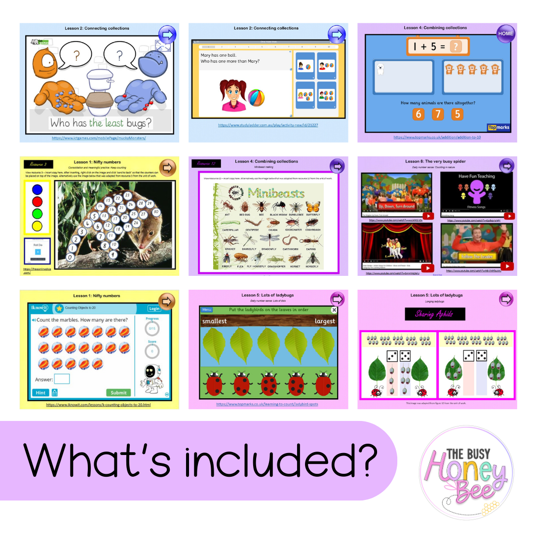 Early Stage 1 Unit 10 Maths Teaching Slides