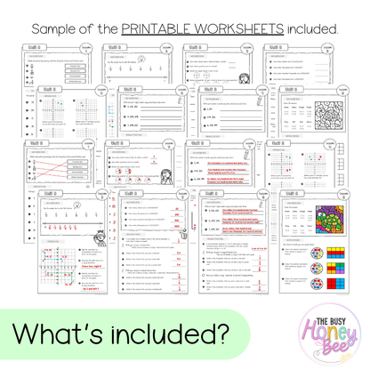 Stage 3 Year A NSW Maths Worksheets Unit 8