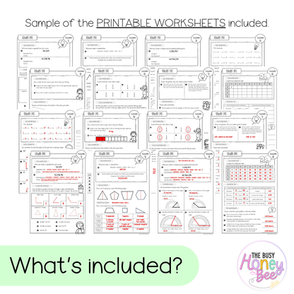 Stage 3 Year A NSW Maths Worksheets Unit 19