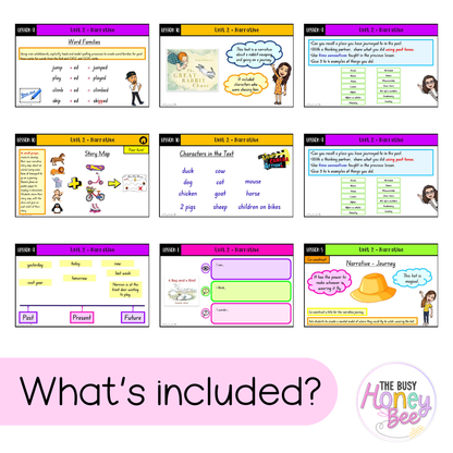 Stage 1 Year A Unit 2 Narrative English Teaching Slides