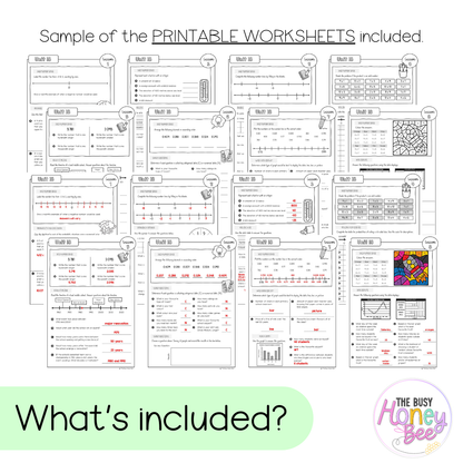 Stage 3 Year A NSW Maths Worksheets Unit 18