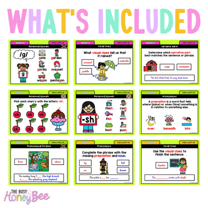 Multi Age K-2 Yr B Australian | NSW English Daily Review Term 2 Mega Bundle