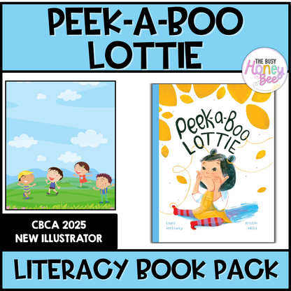 Peek-a-Boo Lottie, Kristen Willis - CBCA 2025 - Literacy Book Pack