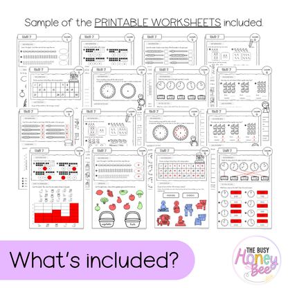 Early Stage 1 NSW Maths Worksheets Unit 7