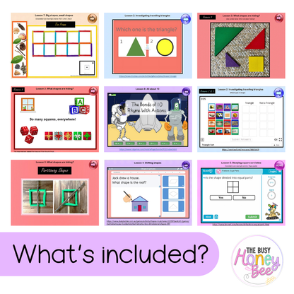 Early Stage 1 Term 1 Maths Mega Bundle