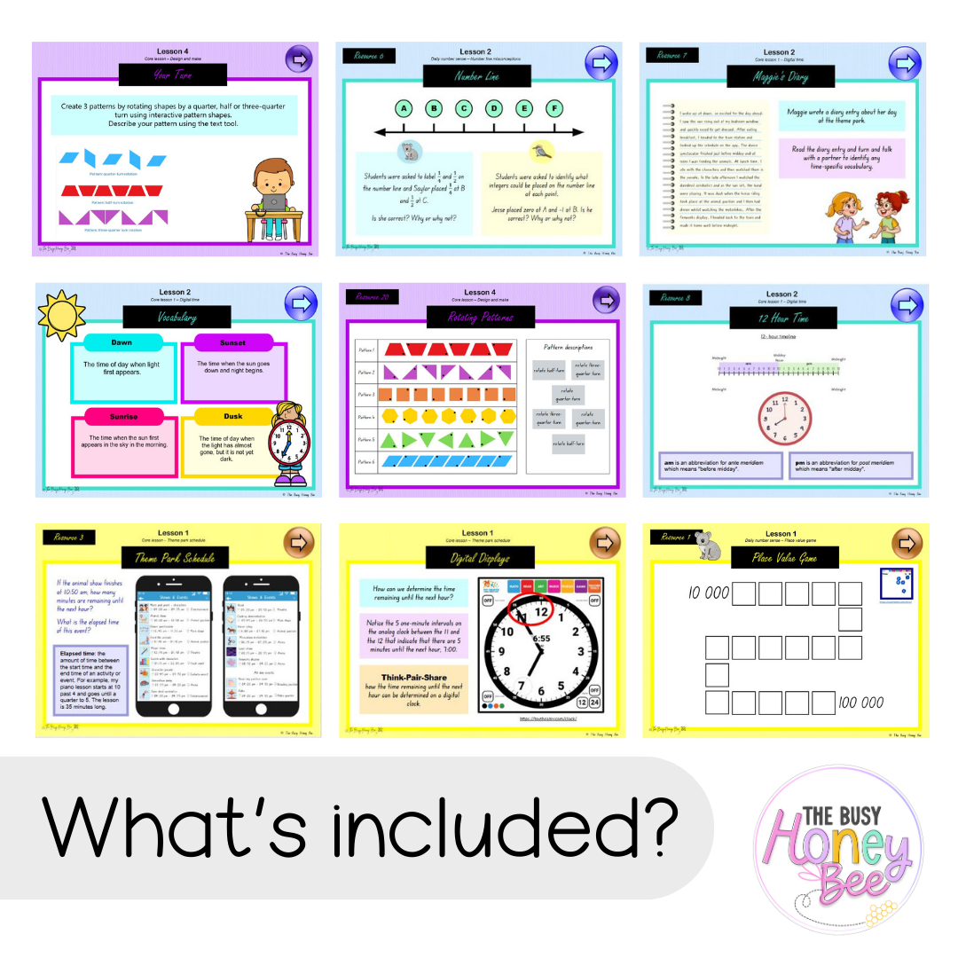 Multi Age 3-6 Year B Unit 19 NSW Maths Teaching Slides