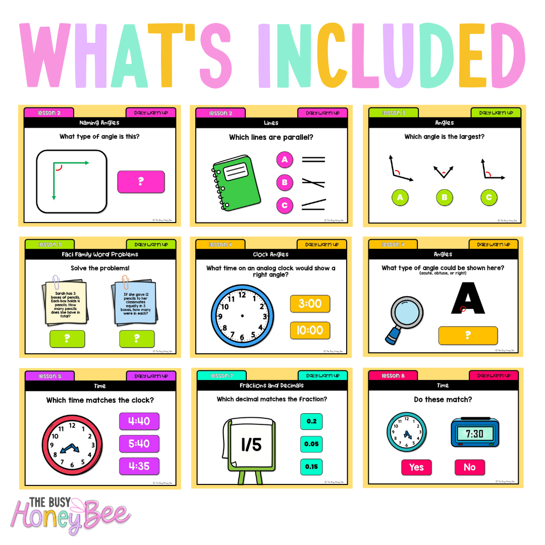 Stage 2 Year B Australian | NSW Math Daily Review | Warm-Up Unit 30