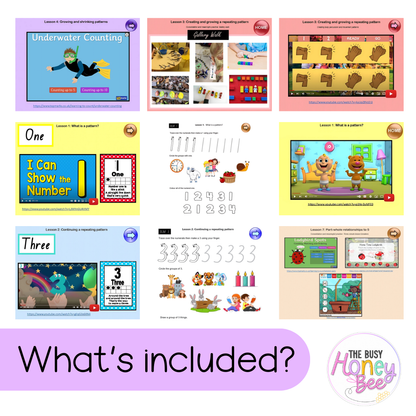 Early Stage 1 Term 1 Maths Mega Bundle