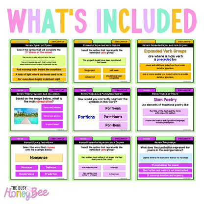 Stage 3 Year A Australian | NSW English Daily Review | Warm-Up Unit 4 Bundle