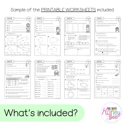 Stage 3 Year A NSW Maths Workbook ULTIMATE Mega Bundle