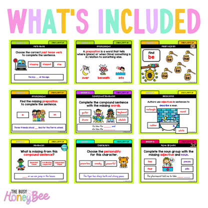Multi Age K-2 Yr B Australian | NSW English Daily Review Term 2 Mega Bundle