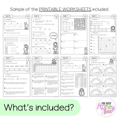 Stage 3 Year A NSW Maths Workbook ULTIMATE Mega Bundle