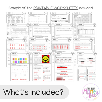 Multi Age 3-6 Year B NSW Maths Worksheets Unit 4