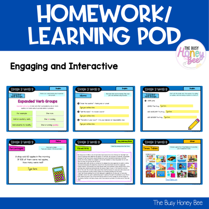 Stage 3 Year B Homework/Learning Pod 36