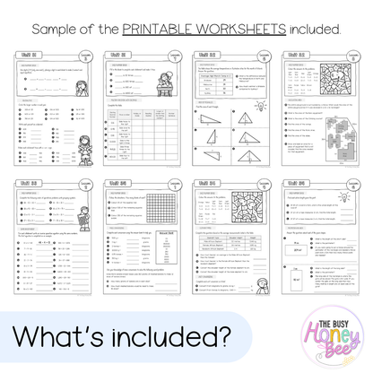 Stage 3 Year B NSW Maths Workbook ULTIMATE Mega Bundle