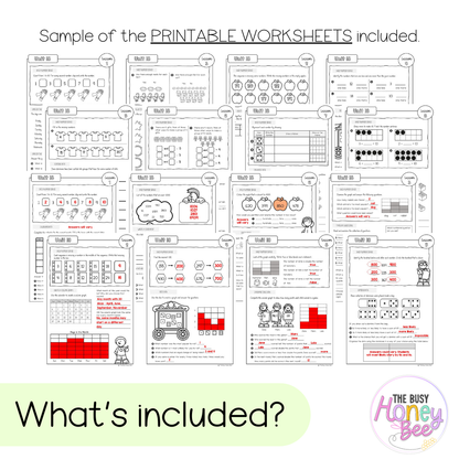 Multi Age K-2 Year B NSW Maths Worksheets Unit 18