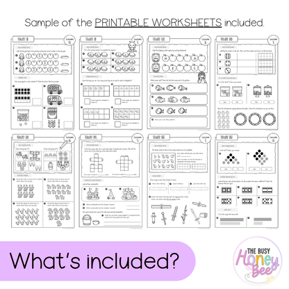 Early Stage 1 NSW Maths Workbook ULTIMATE Mega Bundle