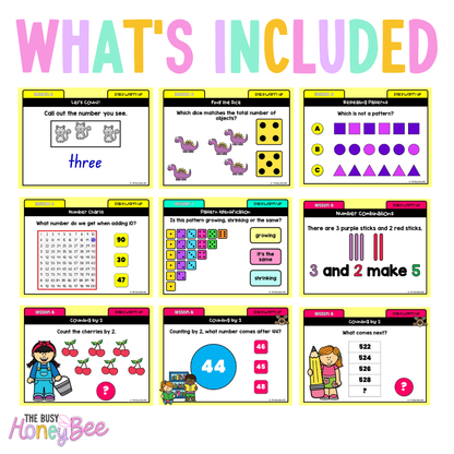 Multi Age K-2 Year A Ultimate Math Australian | NSW Math Daily Review | Warm-Up Mega Bundle