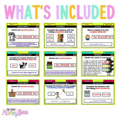 Multi Age K-2 Year B Ultimate English Australian | NSW English Daily Review | Warm-Up Mega Bundle