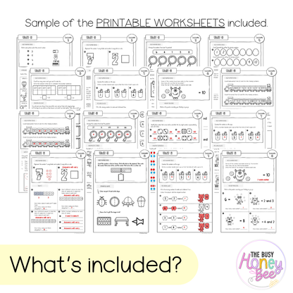 Multi Age K-2 Year A NSW Maths Worksheets Unit 6