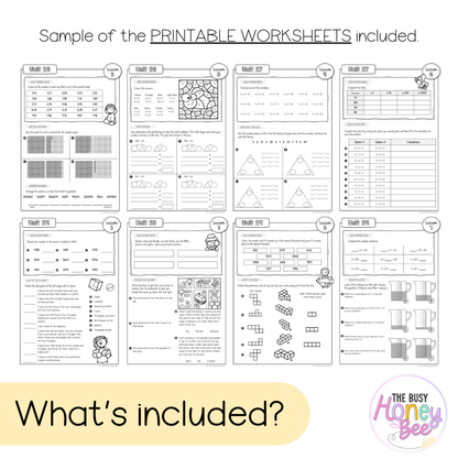Stage 2 Year B NSW Maths Workbook ULTIMATE Mega Bundle