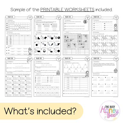 Stage 2 Year B NSW Maths Workbook Term 3