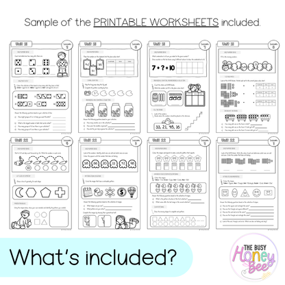 Stage 1 Year B NSW Maths Workbook ULTIMATE Mega Bundle