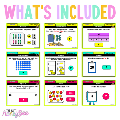 Multi Age K-2 Year B Ultimate Math Australian | NSW Math Daily Review | Warm-Up Mega Bundle
