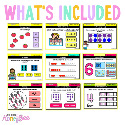 Multi Age K-2 Year A Ultimate Math Australian | NSW Math Daily Review | Warm-Up Mega Bundle