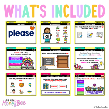 Multi Age K-2 Year A Australian | NSW English Daily Review | Warm-Up Unit 18