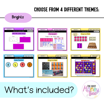 Stage 1 Year B Term 3 Maths Mega Bundle
