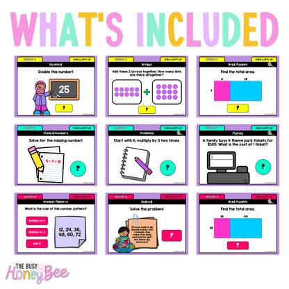 Multi Age 3-6 Year A Australian | NSW Math Daily Review | Warm-Up Unit 13