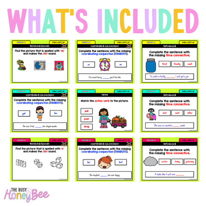 Multi Age K-2 Year B Ultimate English Australian | NSW English Daily Review | Warm-Up Mega Bundle
