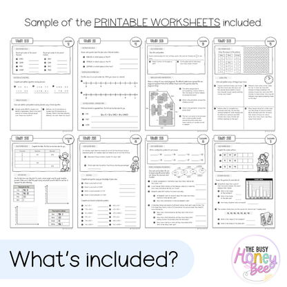 Stage 3 Year B NSW Maths Workbook ULTIMATE Mega Bundle