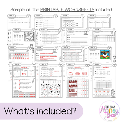 Multi Age 3-6 Year A NSW Maths Worksheets Unit 6