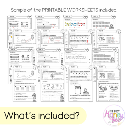Multi Age K-2 Year A NSW Maths Worksheets Unit 3