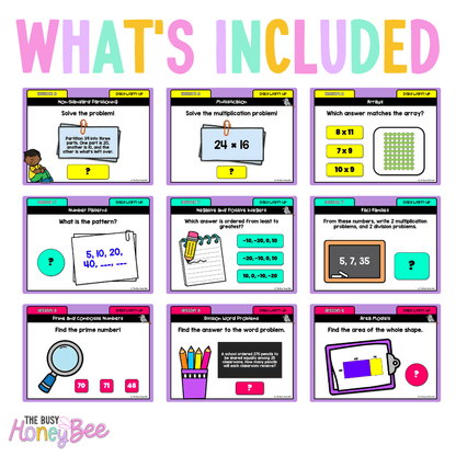 Multi Age 3-6 Year A Australian | NSW Math Daily Review | Warm-Up Unit 11