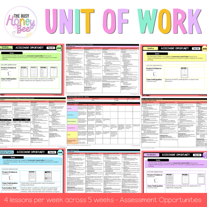 Stage 2 Year A Unit 1 NSW Narrative English Component A Teaching Bundle